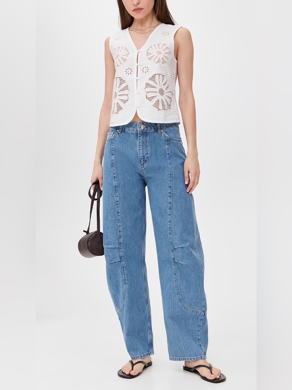 ALIGNE Courage Barrel Jeans